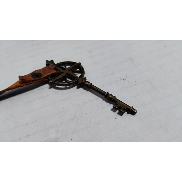 LEATHERBOUND D&D FANTASY RPG WRITING JOURNAL W AGED STYLE PAPER & KEY READ!!!! - Picture 5 of 8